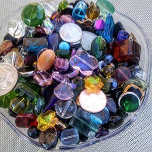 Premium Quality Specialty Glass Mix. 1/2 Pound